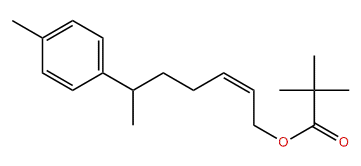 (Z)-2-Methyl-6-p-tolyl-2-heptenyl isobutyrate